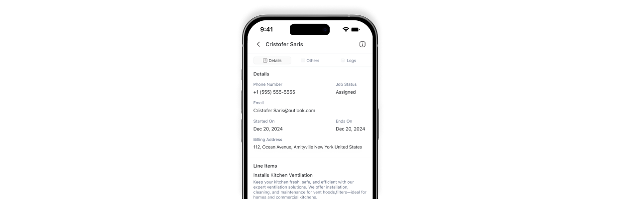 Mobile Job Control