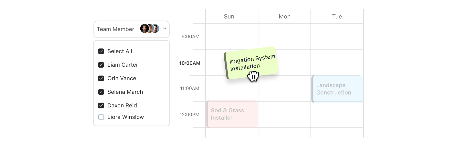 Drag, Drop, and Schedule Instantly