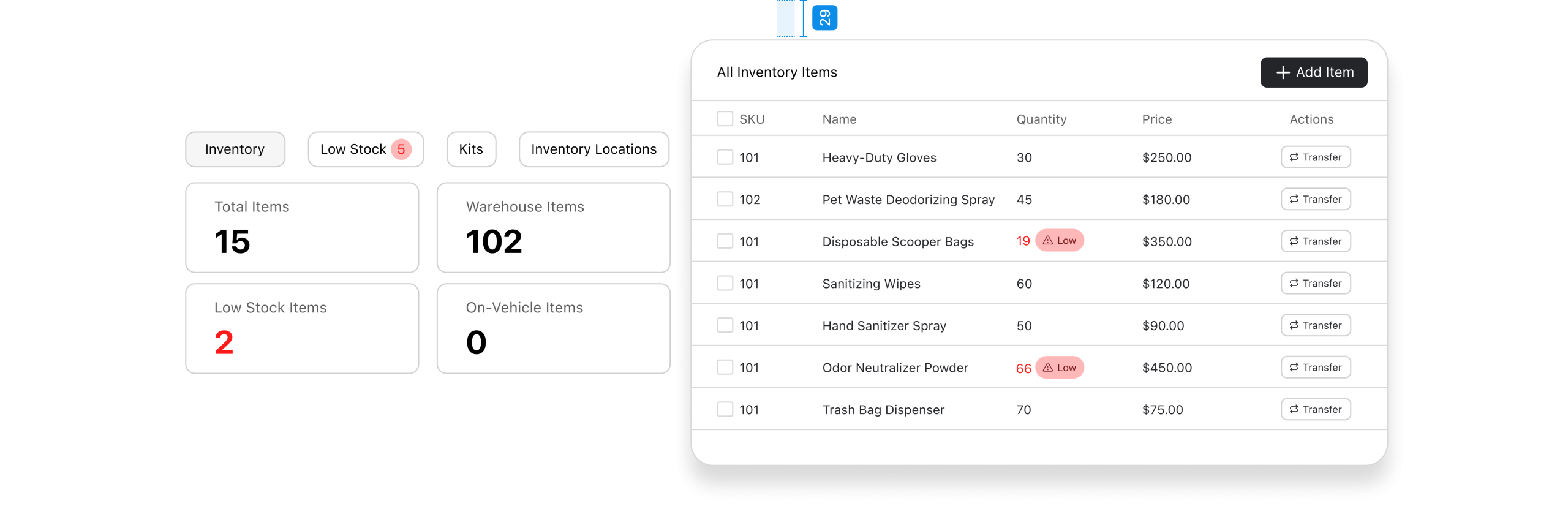 Live Inventory Monitoring & Alerts