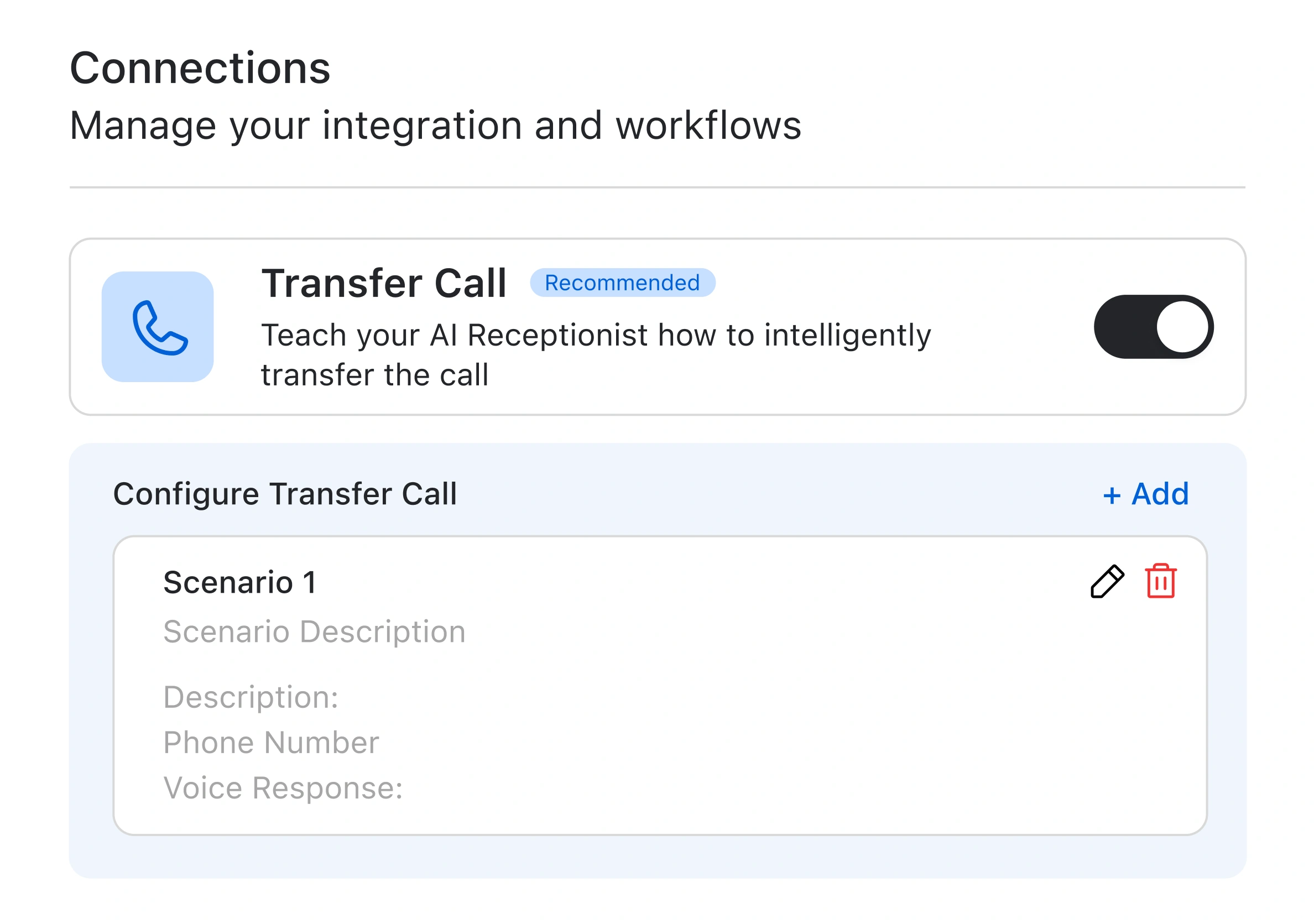 Smart Call Transfer